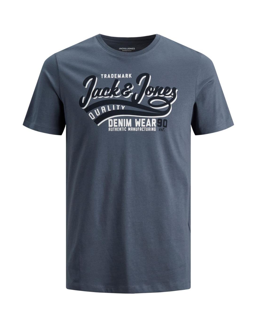 Camiseta Jack&Jones azul para hombre -a