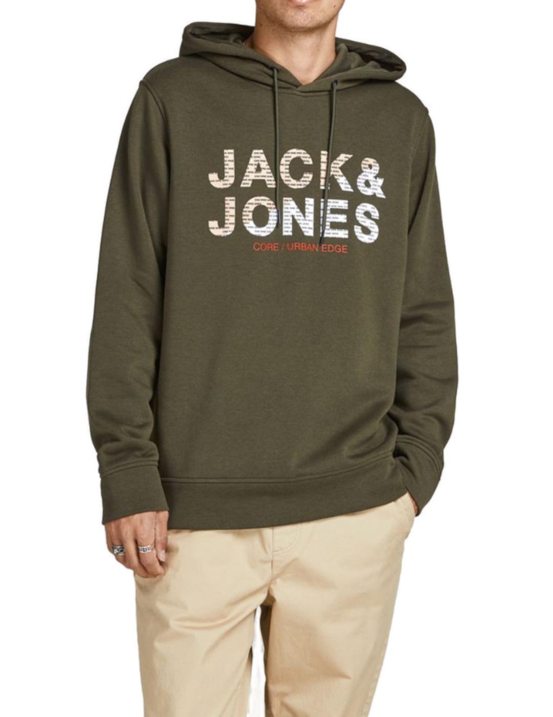 Sudadera Jack-Jones Star verde para hombre-z