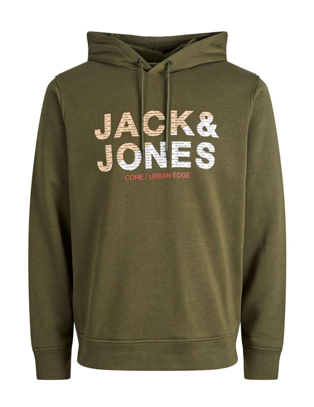 Sudadera Jack-Jones Star verde para hombre-z