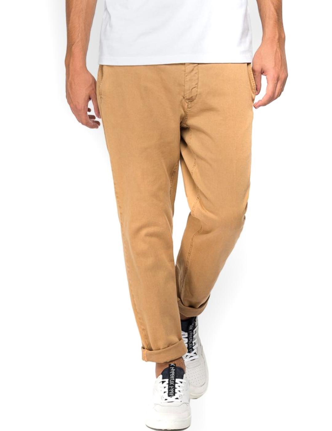 Pantalón Replay Benni marrón para hombre-/df01