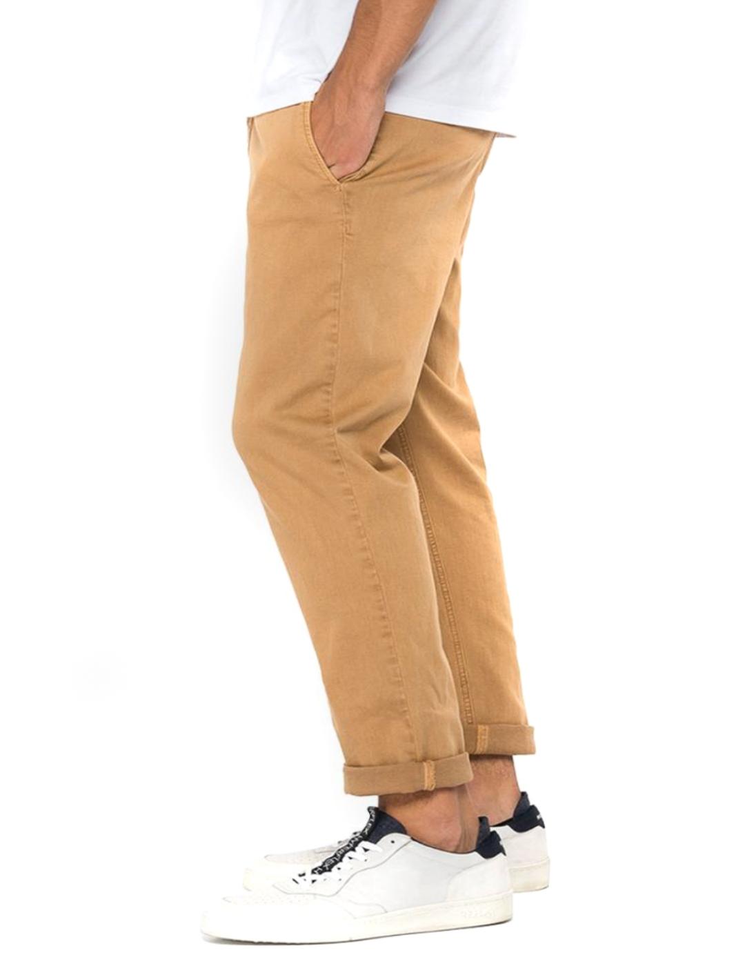 Pantalón Replay Benni marrón para hombre-/df01