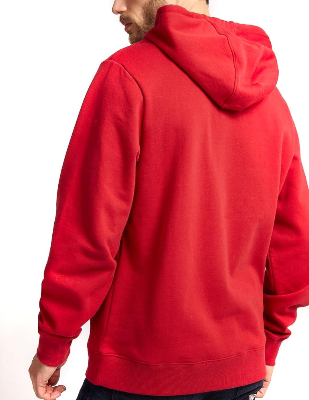 Sudadera Guess Roy roja para hombre-a