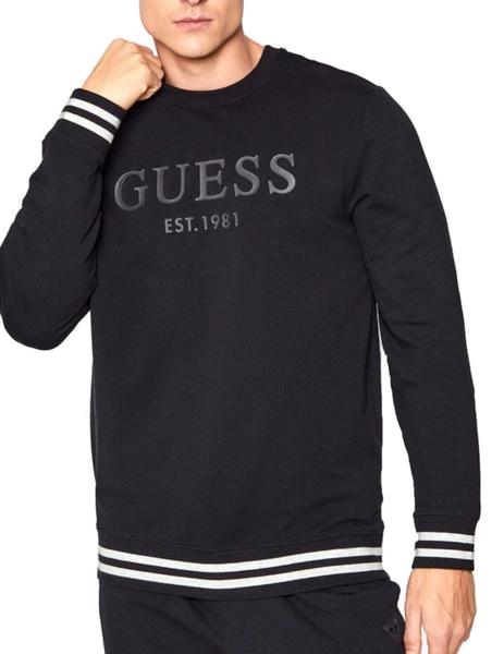 Sudadera Beau negra para hombre-a