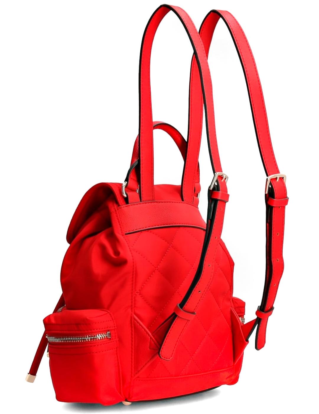 Mochila Guess Eco Gemma roja para mujer-a