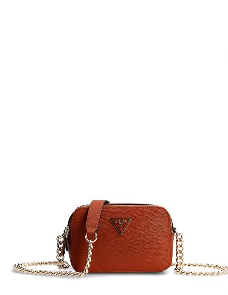 ▷ Bolso de Mujer GUESS Noelle Marrón Cognac