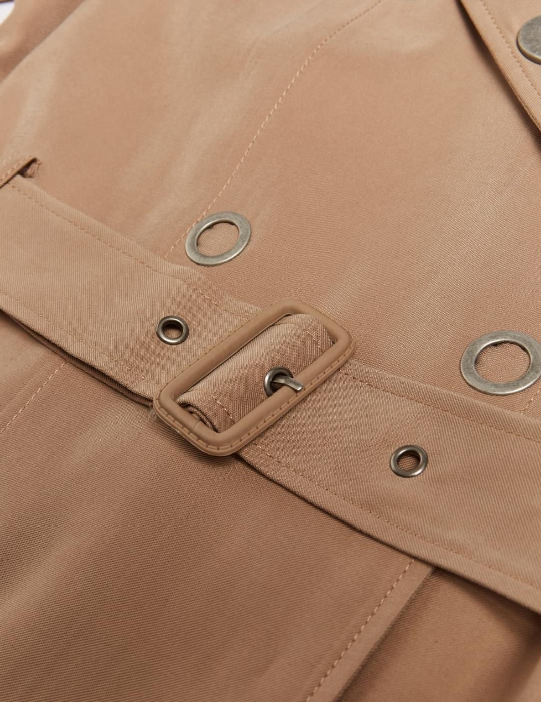 Gabardina Guess Gemma arena para mujer-a