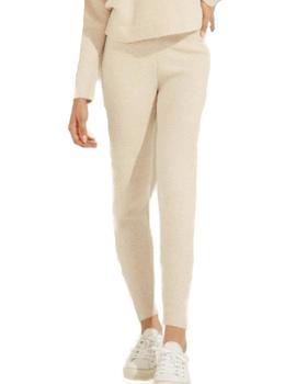 Pantalon Guess Reeda blanco para mujer-a