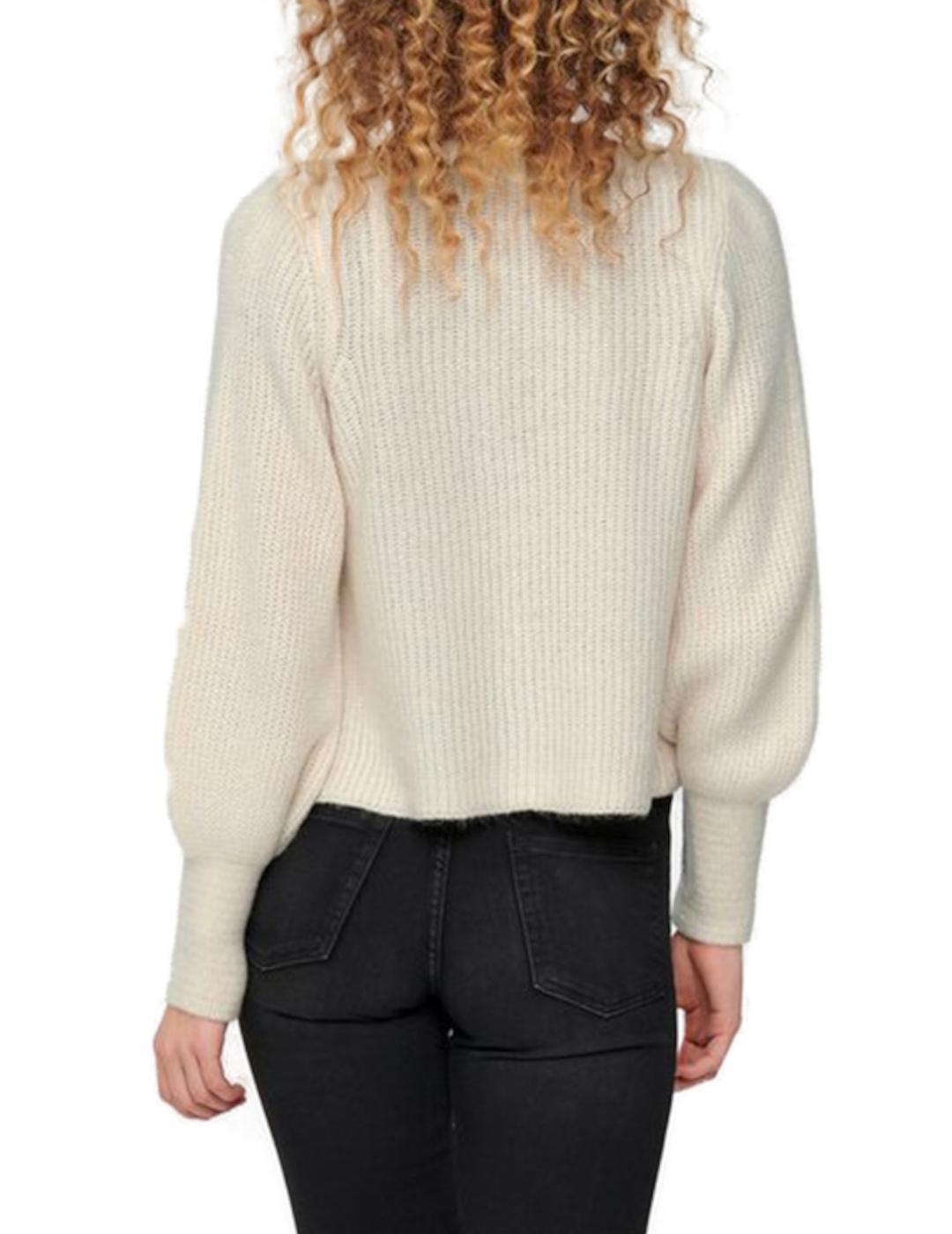 Cardigan Only Clare crudo para mujer-a