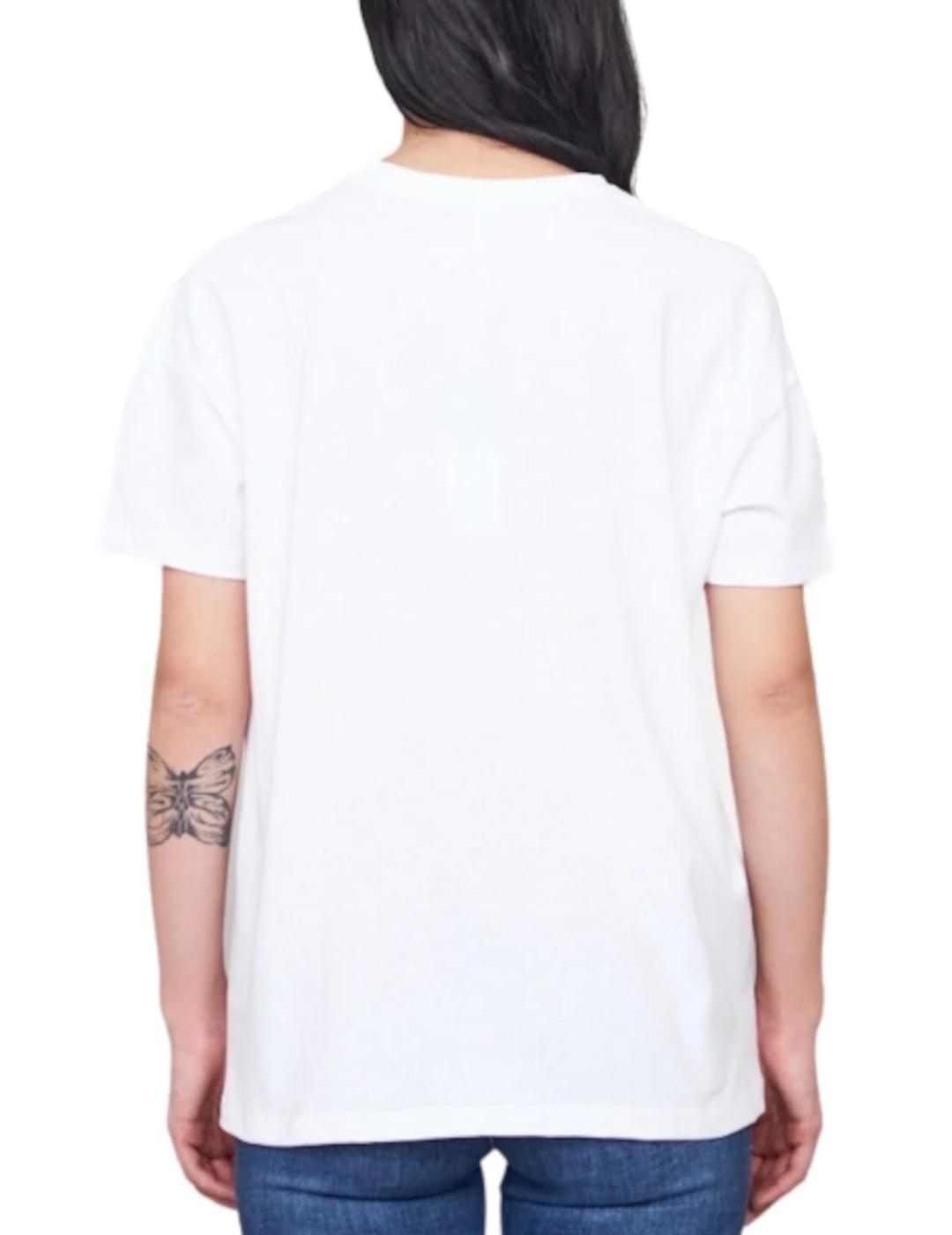 Camiseta Only Mary Hat blanco para mujer-a