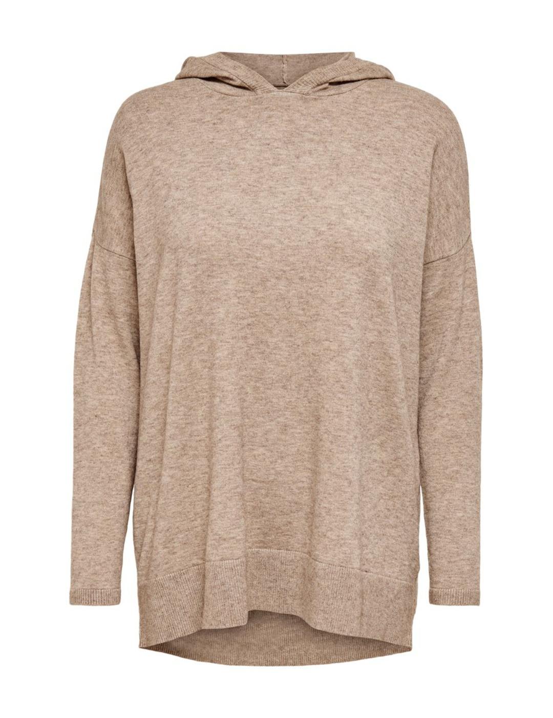 Jersey Only Lely beige para mujer-a