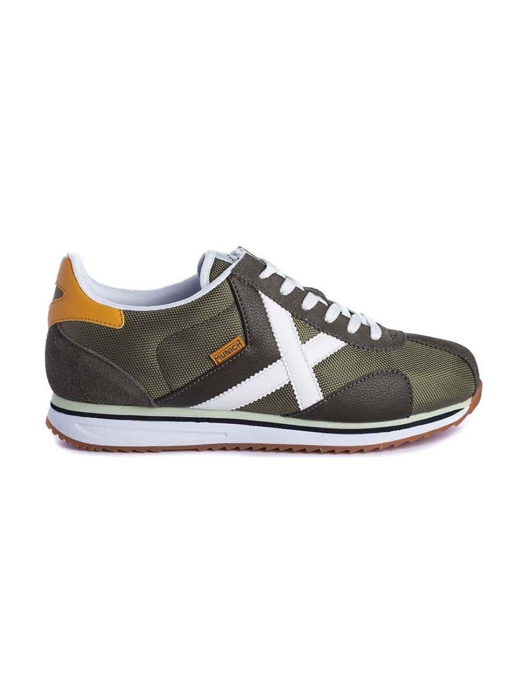 Zapatillas Munich Sapporo 133 verdes para hombre-a