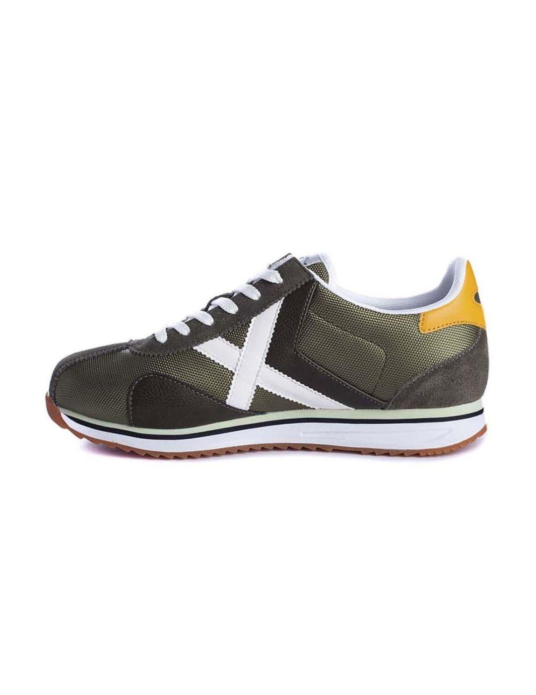 Zapatillas Munich Sapporo 133 verdes para hombre-a