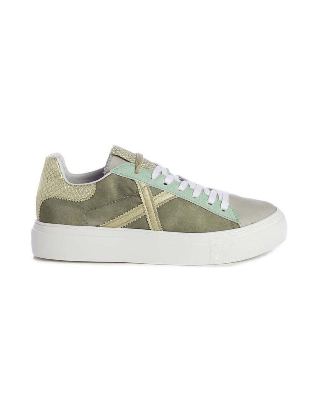 Zapatillas Munich Rete Sky 34 verde de mujer -a