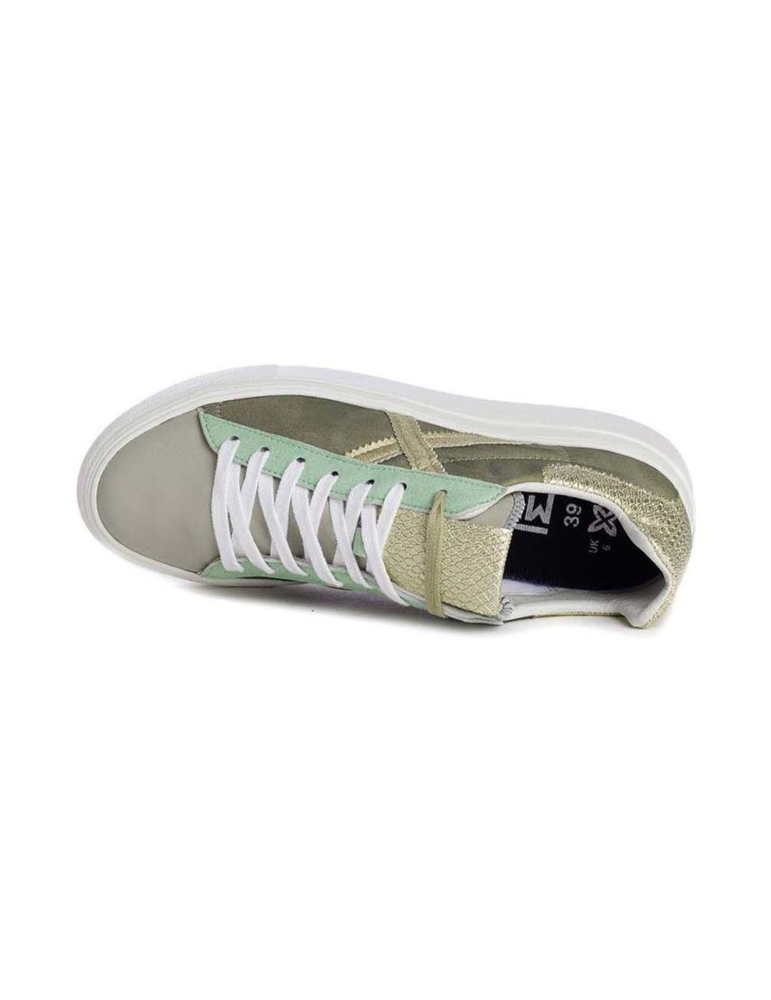 Zapatillas Munich Rete Sky 34 verde de mujer -a