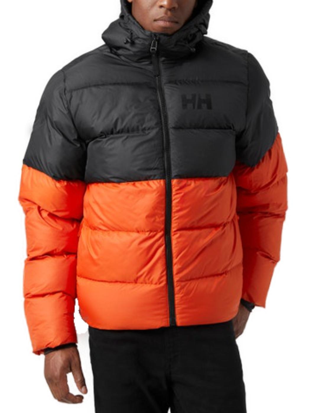 Plumas Helly Hansen Puffy naranja/negro hombre-z