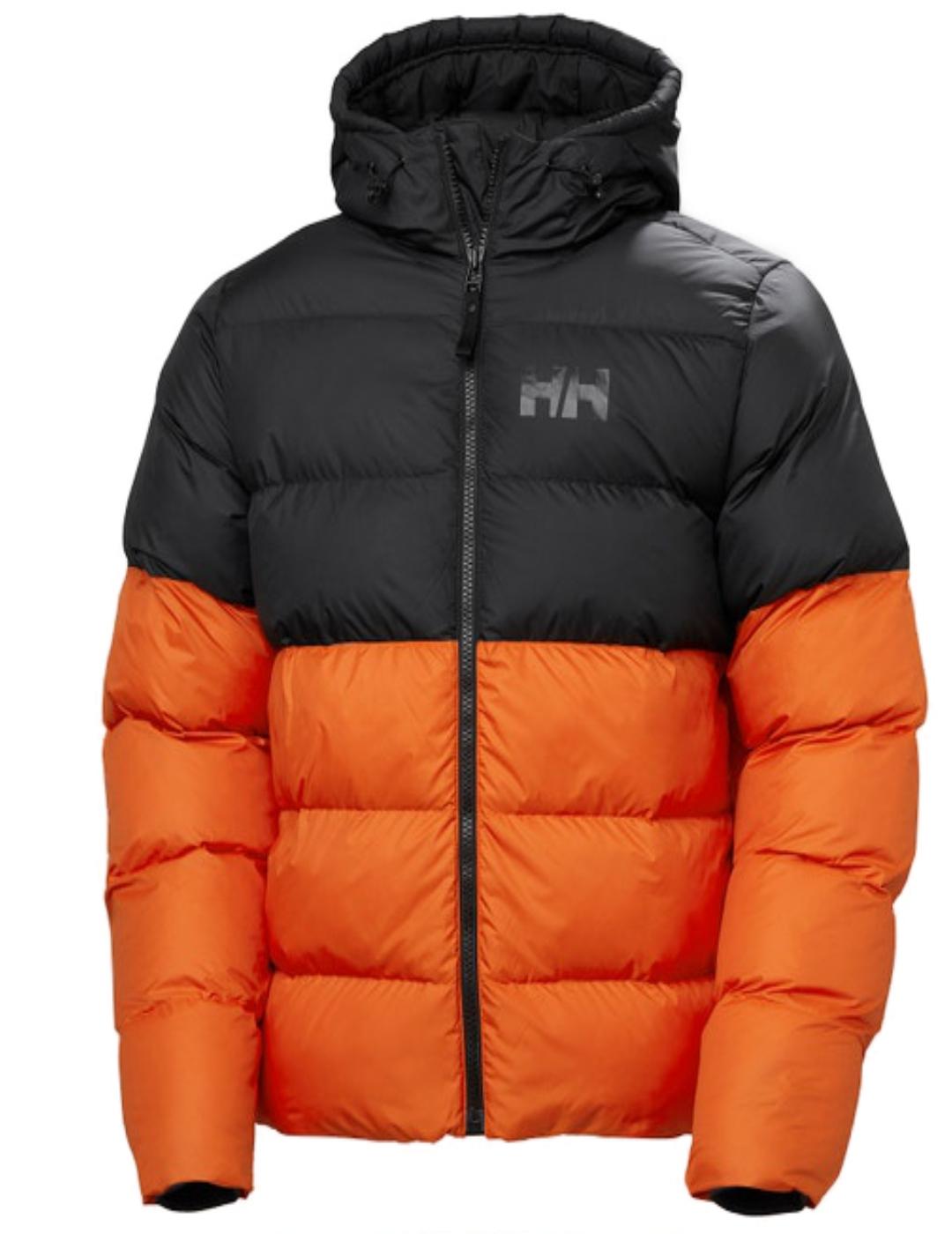 Plumas Helly Hansen Puffy naranja/negro hombre-z