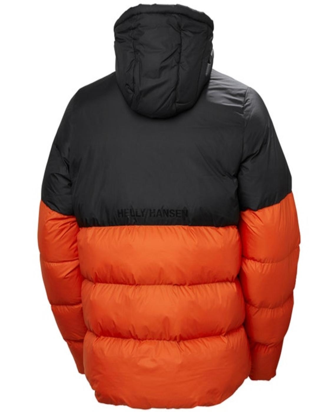 Plumas Helly Hansen Puffy naranja/negro hombre-z