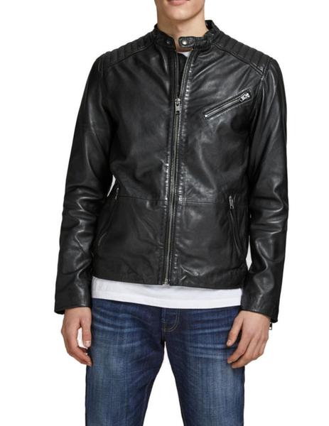 Cazadoras de cuero hombre jack and jones deals