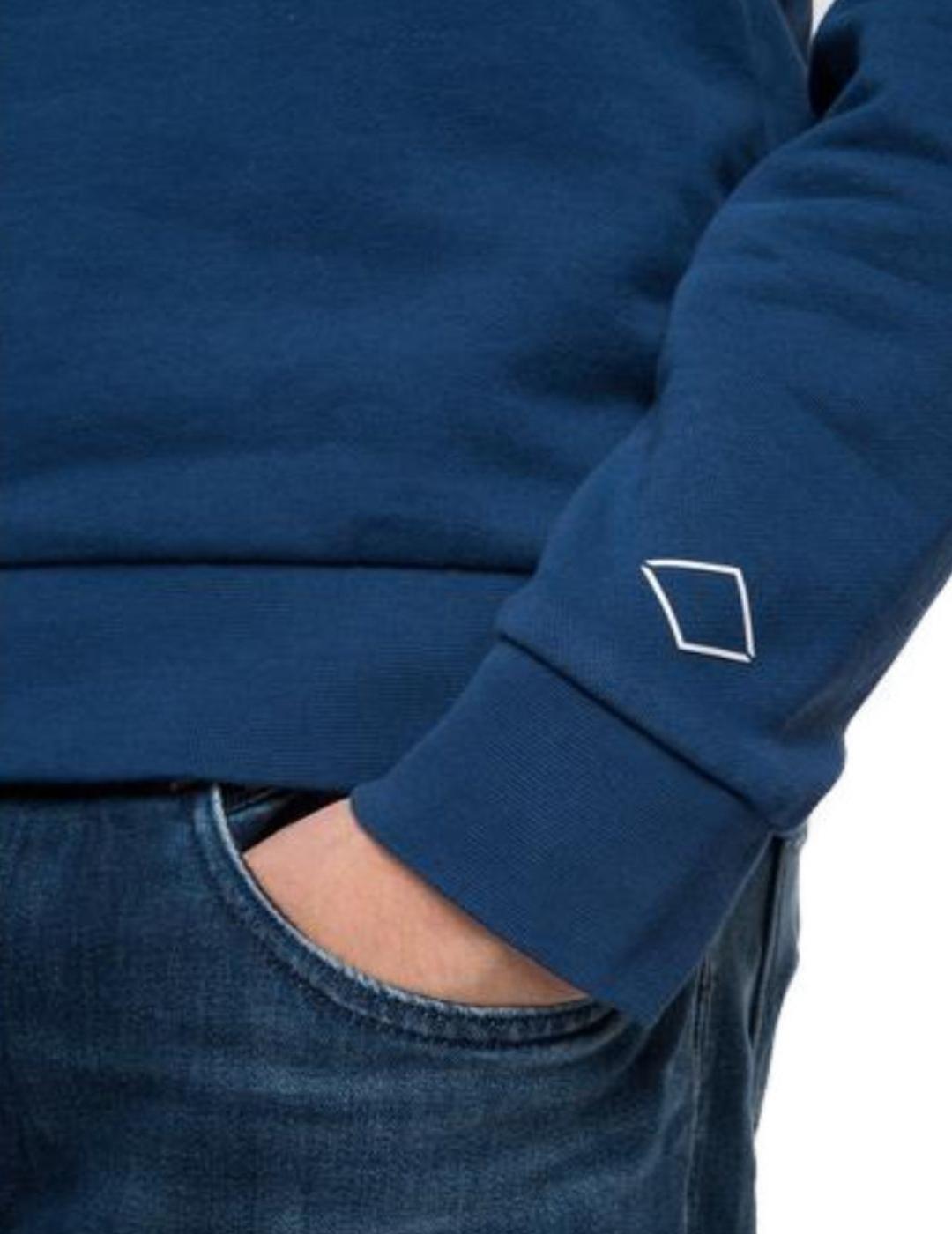 Sudadera Replay azul para hombre -a