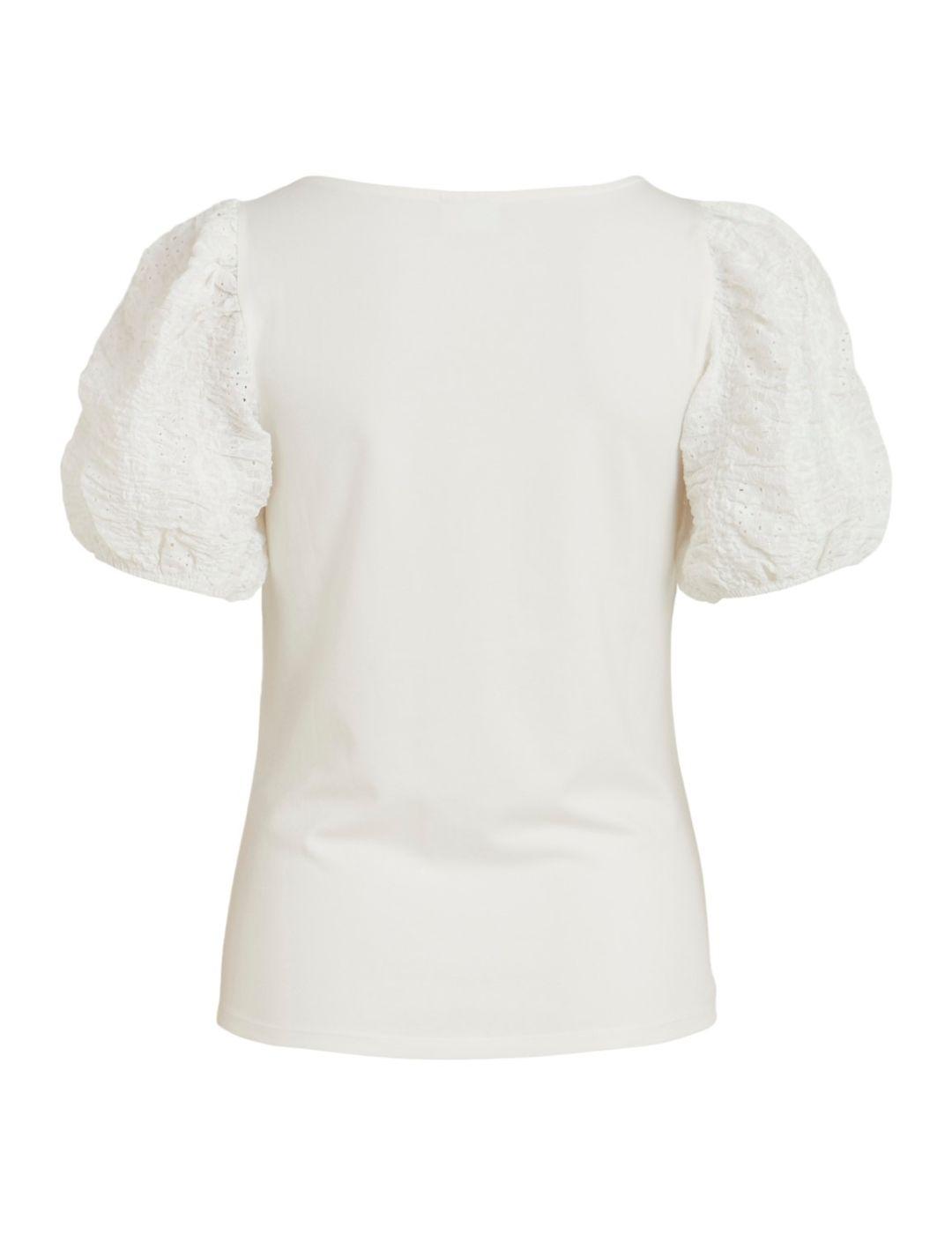 Camiseta Vila Maluna blanca para mujer-a