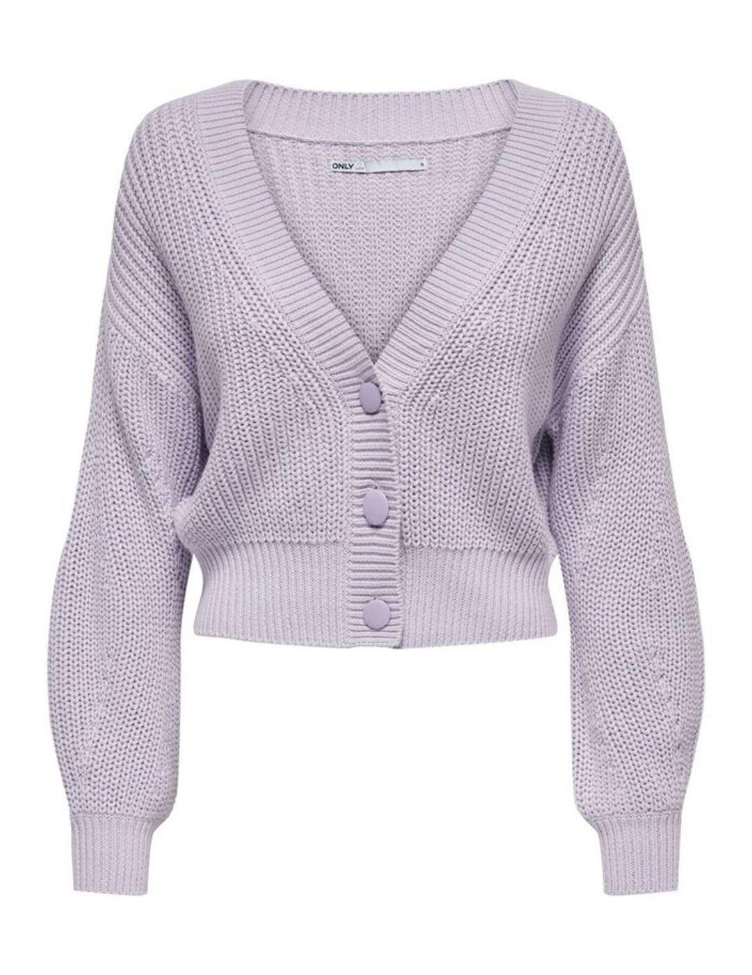 Cardigan Only Milly lila para mujer-a