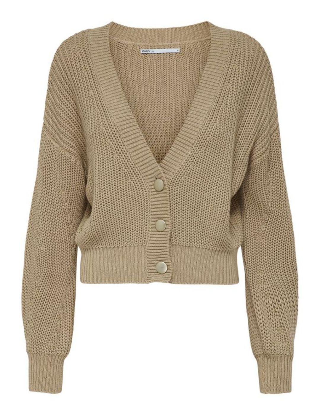Cardigan Only Milly marron para mujer-a