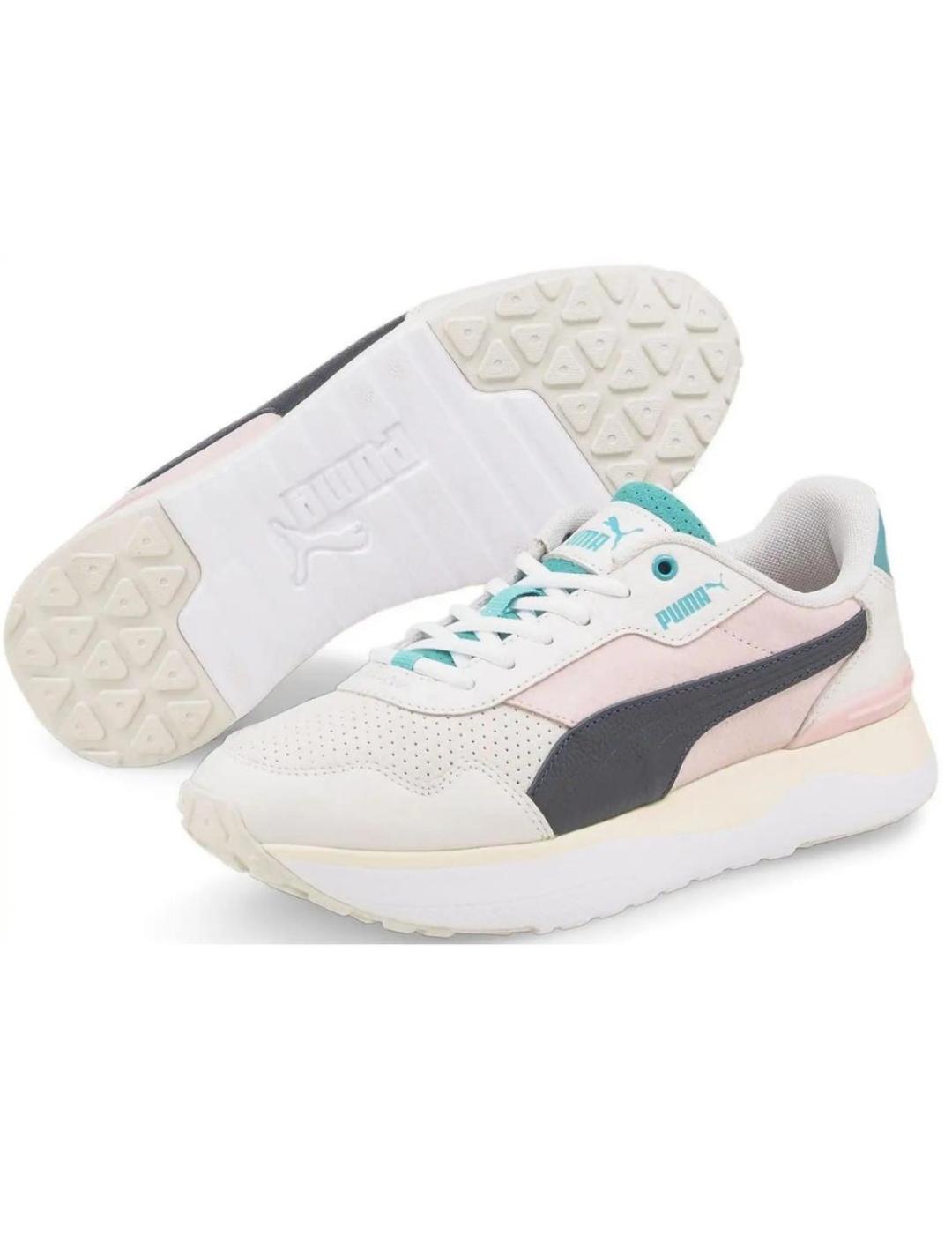 Zapatillas Puma R78 voyage premium beige -a