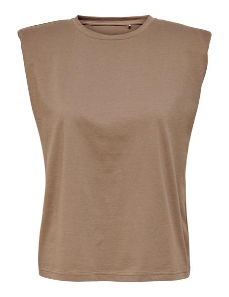 Camiseta marron 2025 mujer