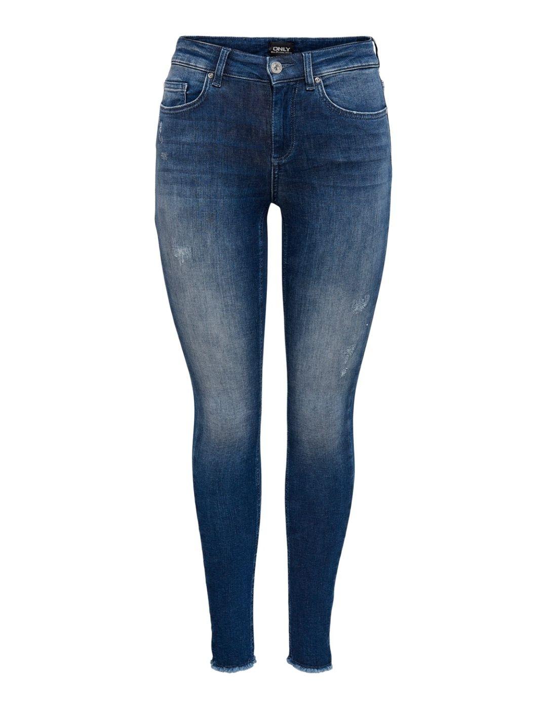 Pantalón vaquero Only Blush Noos azul marino para mujer