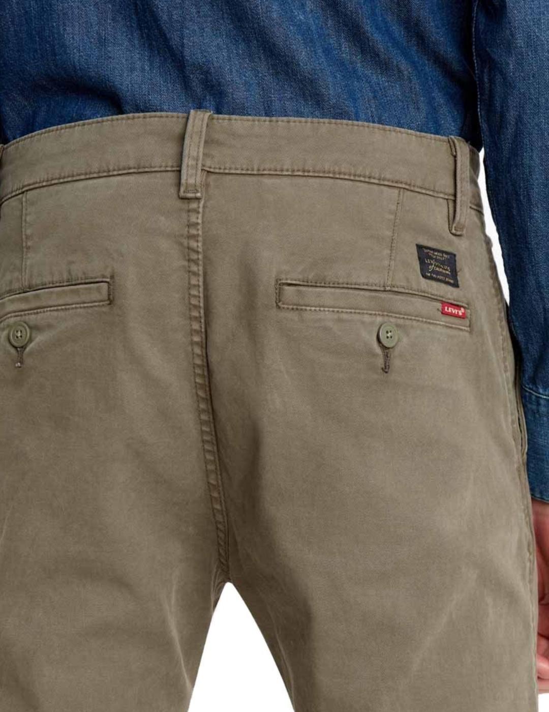 Pantalón Levis standard chino verde para hombre