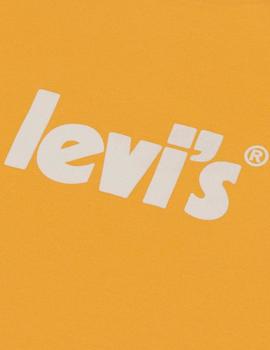 Camiseta Levis Poster Logo amarilla para mujer -a