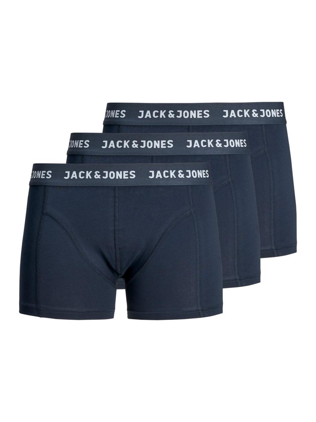 JACANTHONY TRUNKS 3 PACK BLUE - X