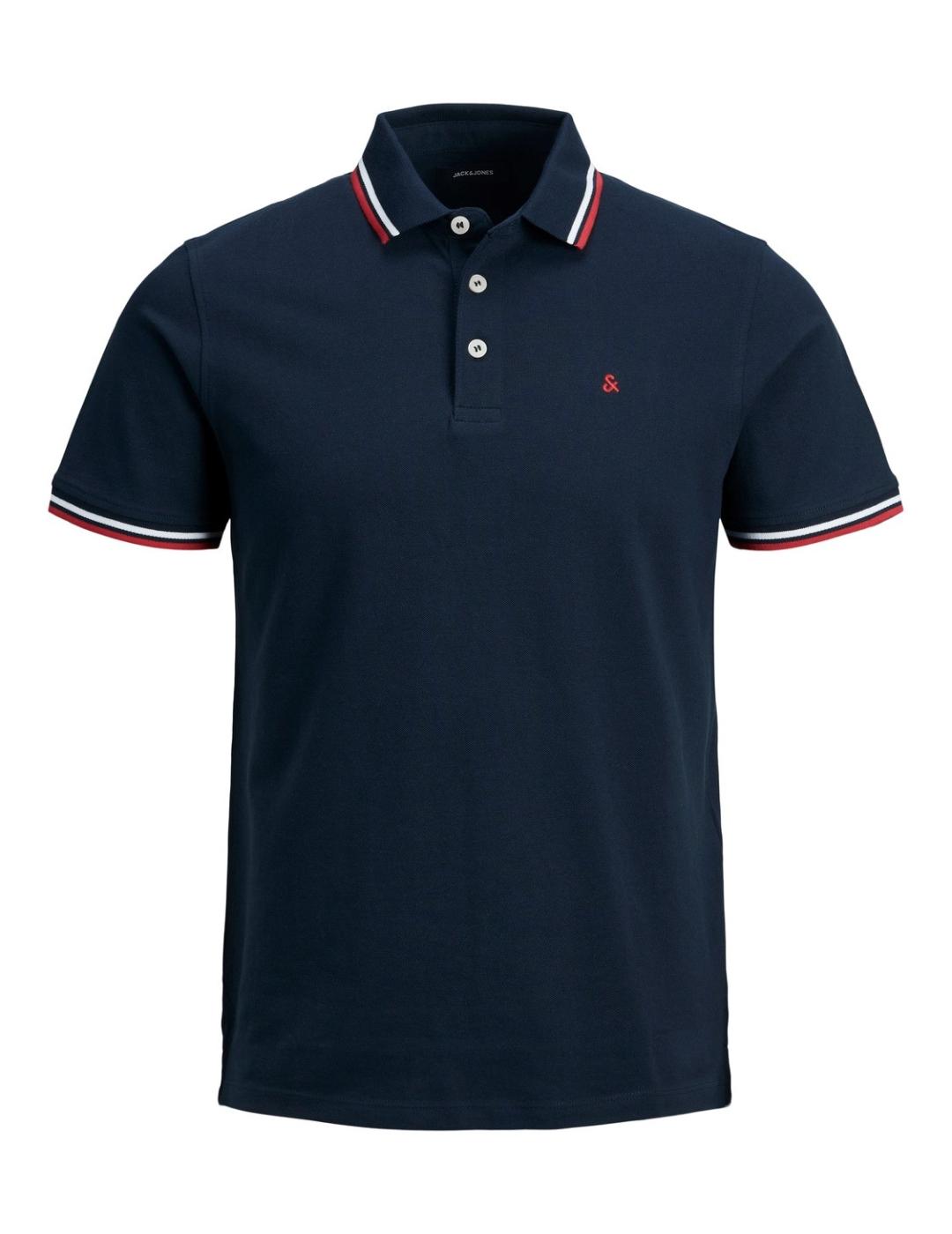 Polo Jack&Jones Paulos noos marino de hombre-