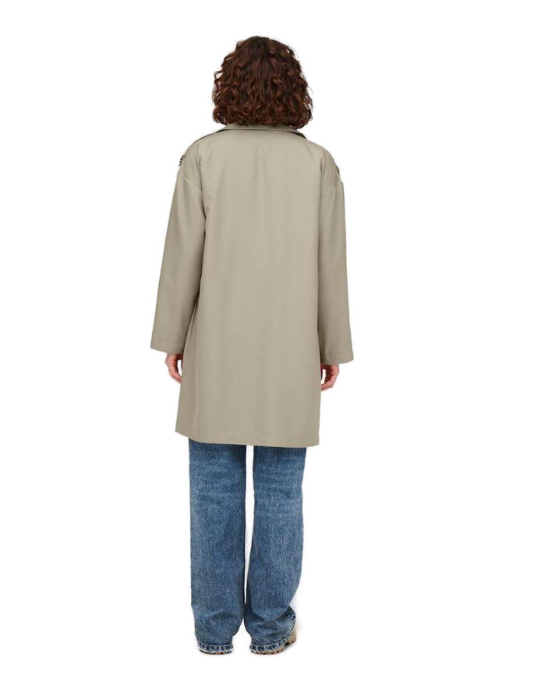 Trench Only Line beige para mujer -a