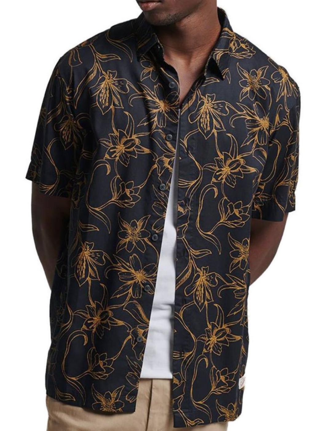 Camisa Superdry floral para hombre-a