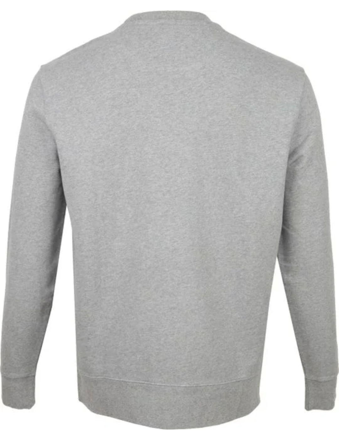 Sudadera Levi´s básica gris para hombre -a