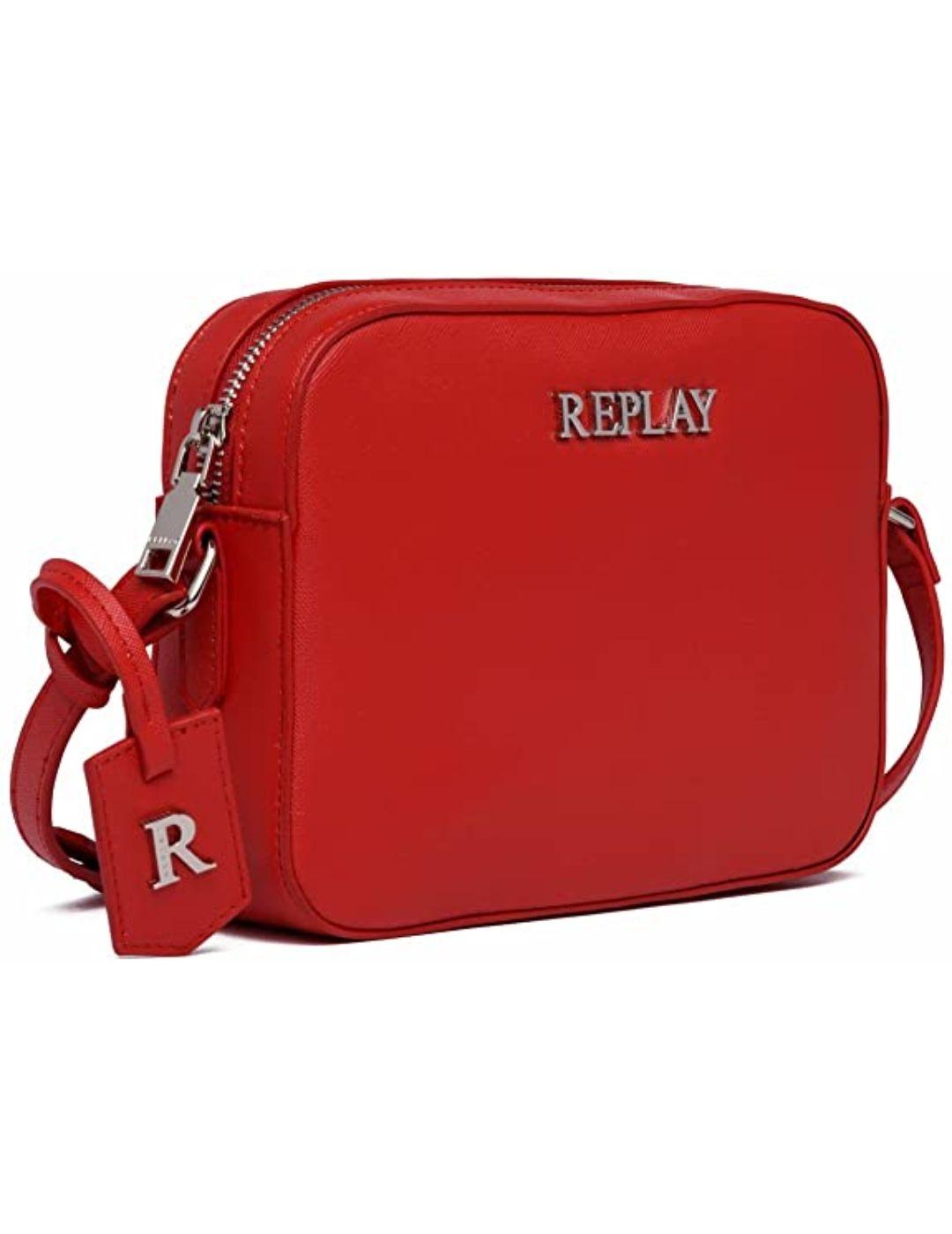 Bolso Replay rojo para mujer -a