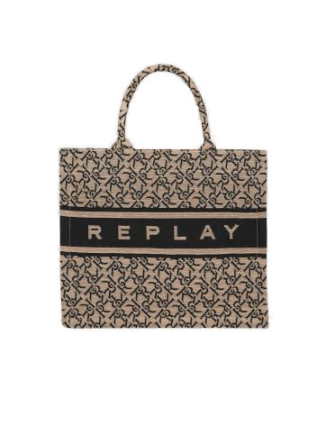 Bolso Replay marrón para mujer -a