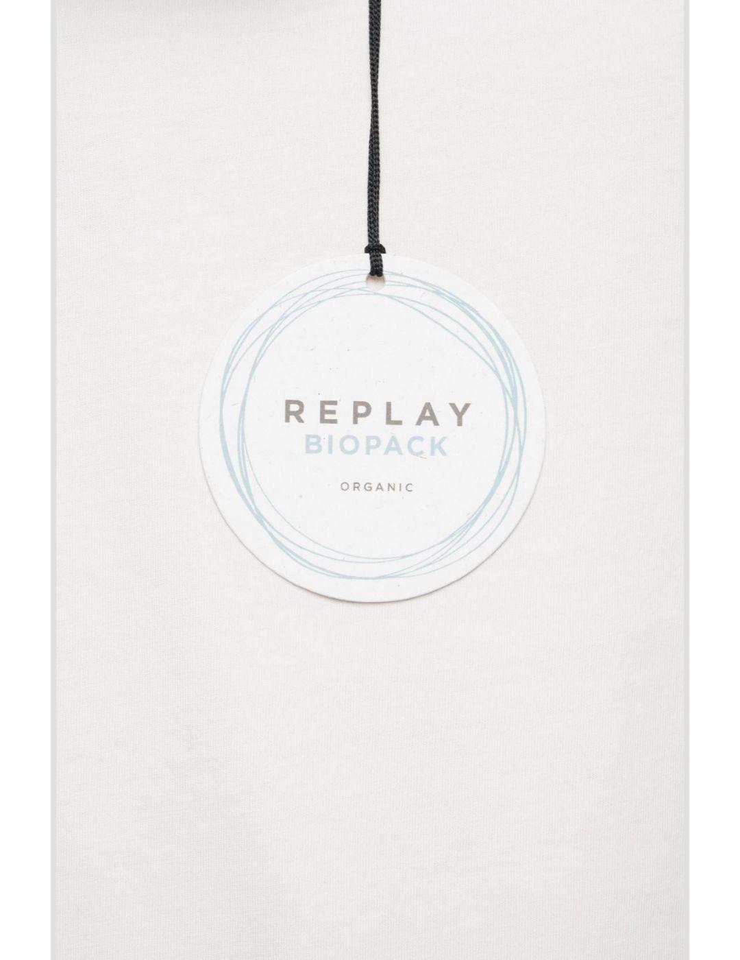 Camiseta Replay blanca para mujer -a