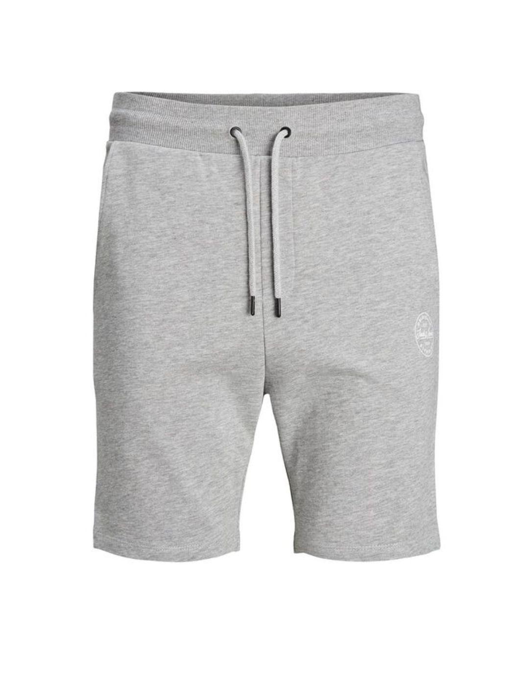 Bermuda chándal Jack&Jones Tshark gris hombre -a