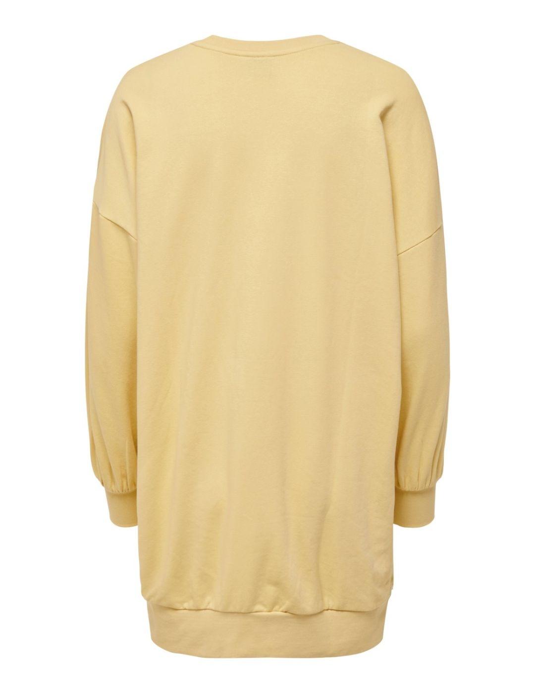 Vestido Only Peanuts amarillo para mujer -a