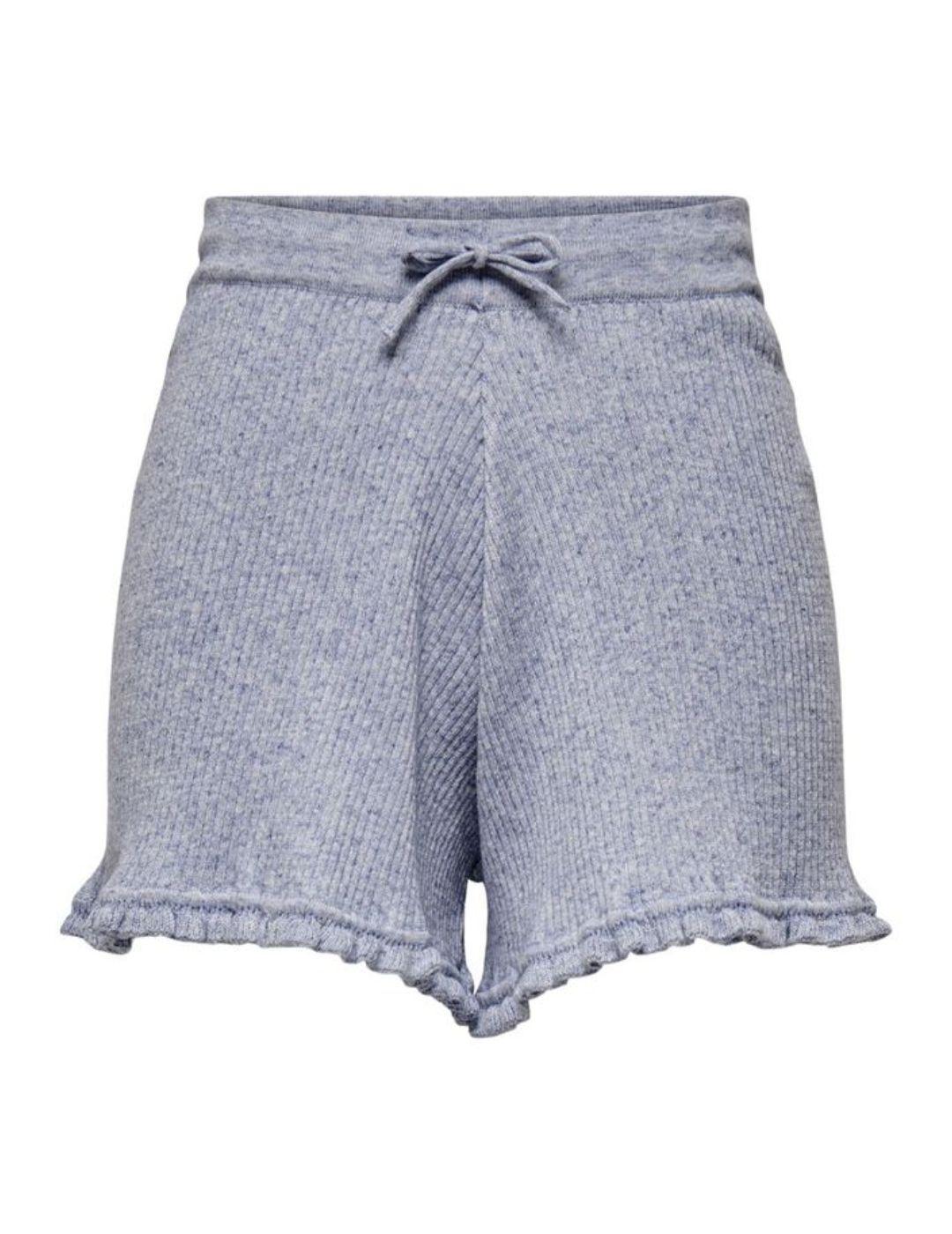 Shorts Only Lina azul para mujer-a