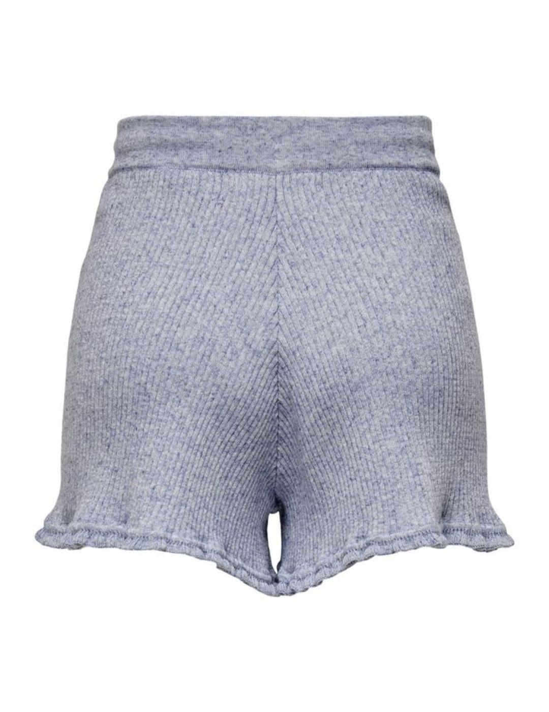 Shorts Only Lina azul para mujer-a