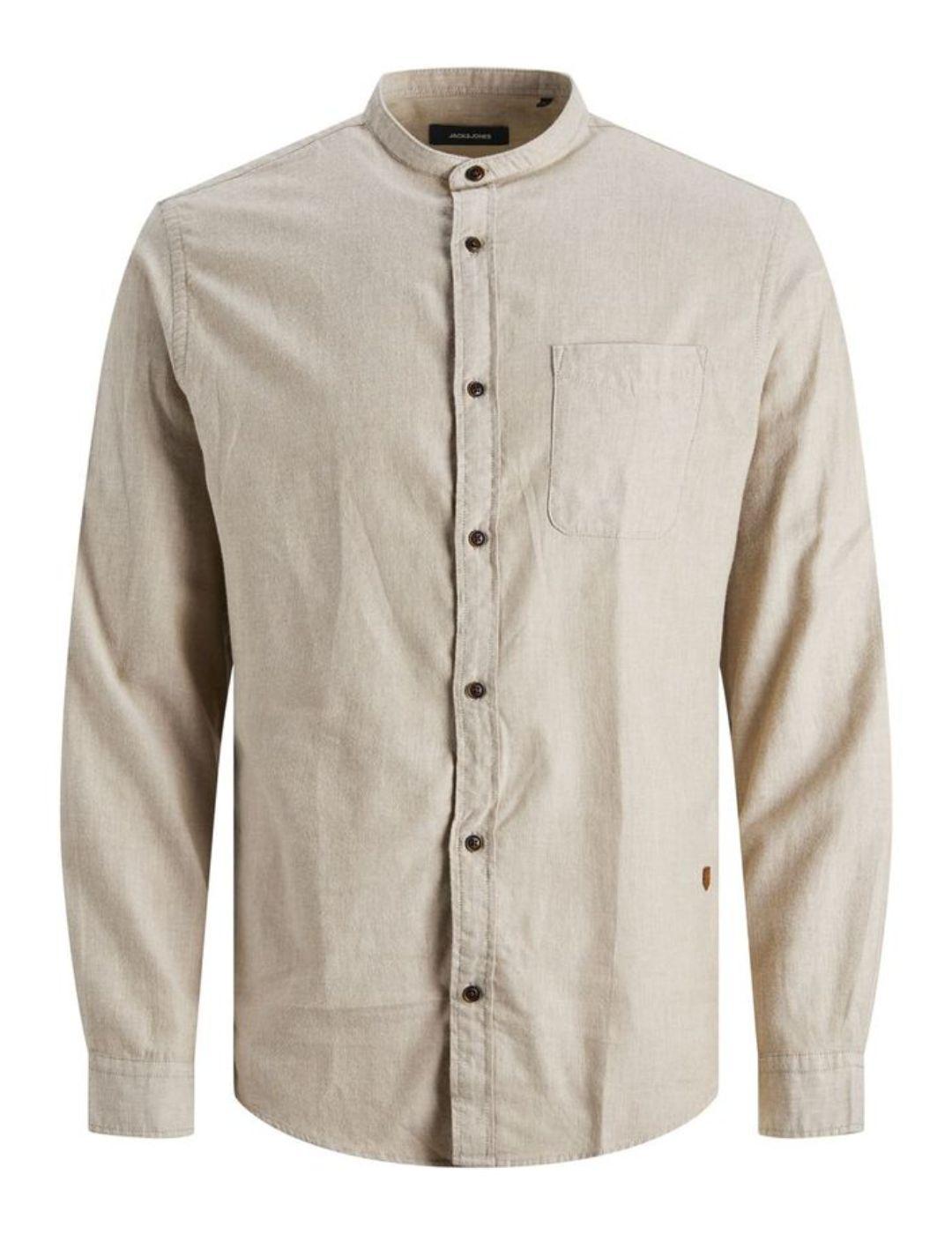 Camisa Jack&Jones Band beige para hombre -a