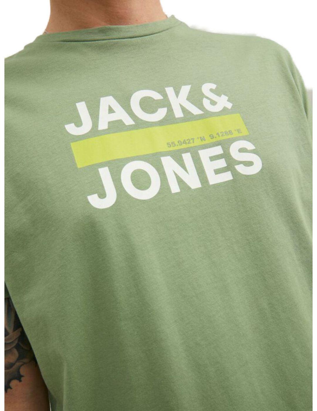 Camiseta Jack&Jones Codan verde para hombre -a