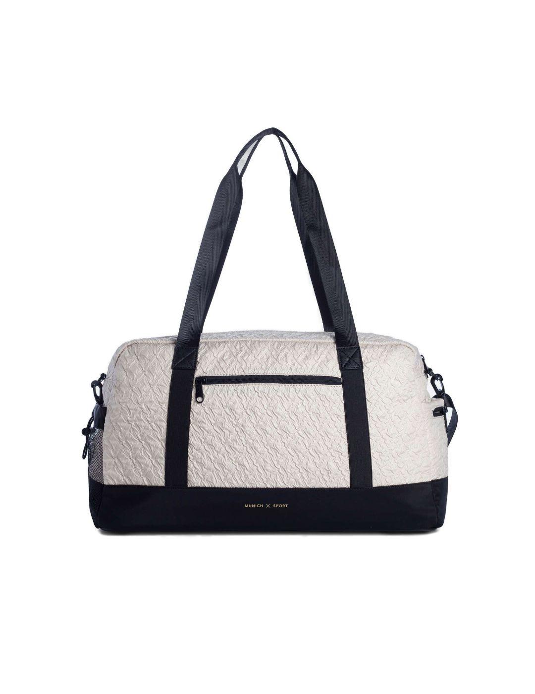 Bolsa deporte Munich Sport beige para mujer -a