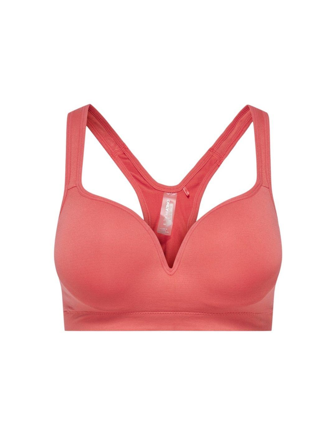 Top deportivo Only Martine coral-a