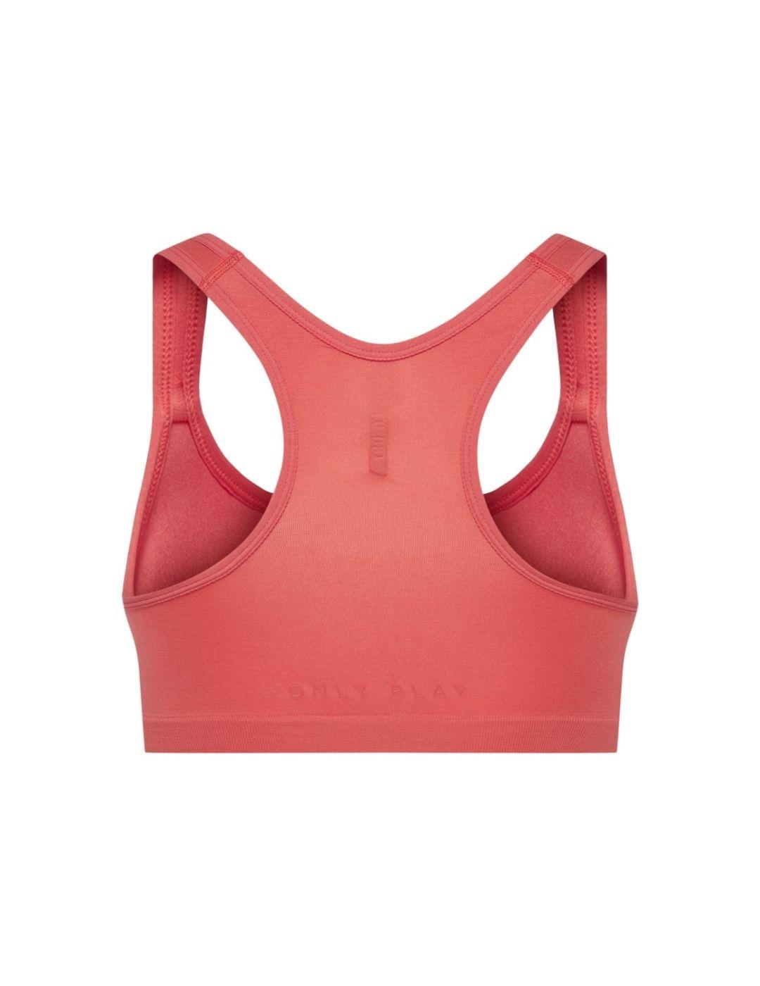 Top deportivo Only Martine coral-a