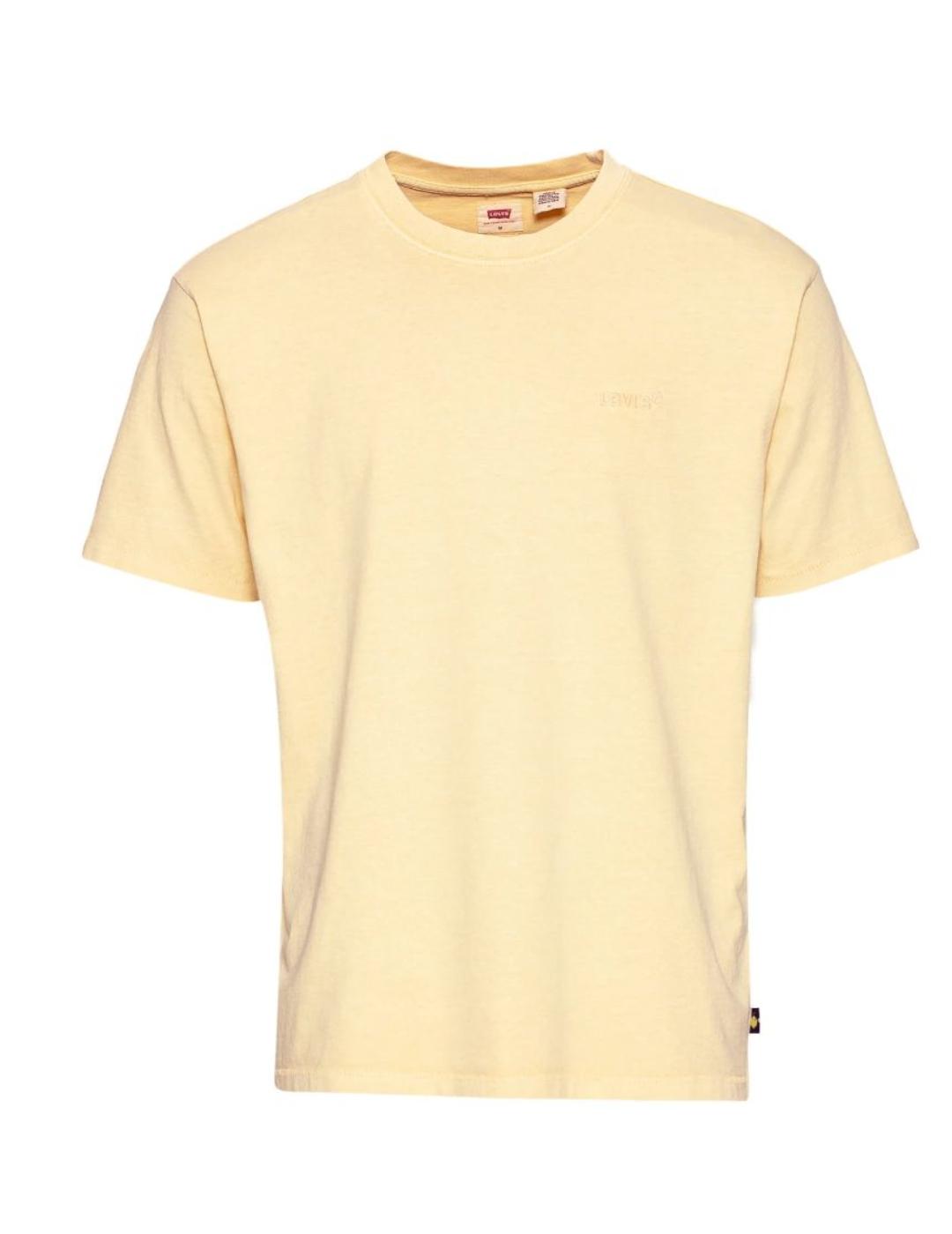 Camiseta Levis Vintage amarilla para hombre -a