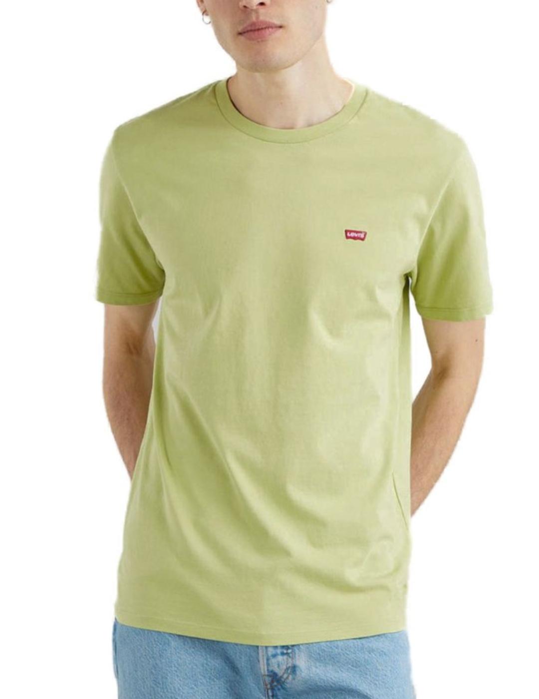 Camiseta Levis verde para hombre -a